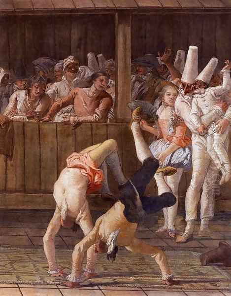 Pulcinella and the Tumblers - view 1