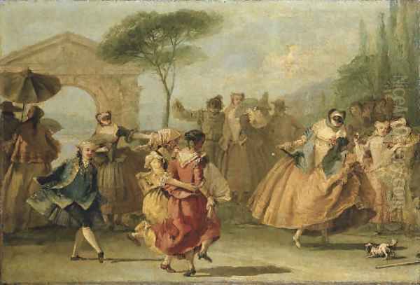 Dancing the Minuet - view 1