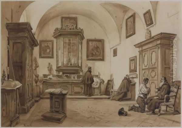 L'interieur Du Presbytere De Pozzuoli - view 1