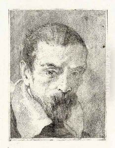 Old man with a Beard and a bare Head, from Raccolta di Teste II by Giovanni Domenico Tiepolo