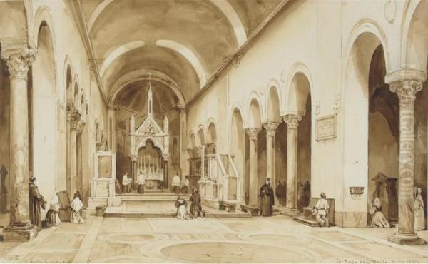 Interior Of The Church Of S. Maria In Cosmedin, Rome - view 1