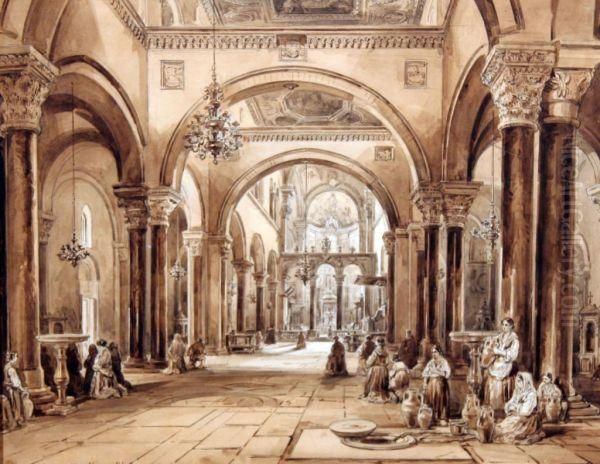 Interno Del Duomo Di San Nicola A Bari - view 1