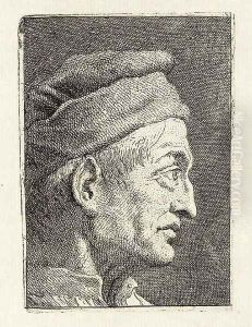 Profile of an old Man; Turk seen from the Front, from Raccolta di Teste II by Giovanni Domenico Tiepolo