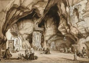 La Grotta Di San Michele A Sant'angelo Fasanella. by Achille Vianelli