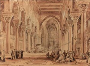 Interno Della Cattedrale Di Monreale - 1858