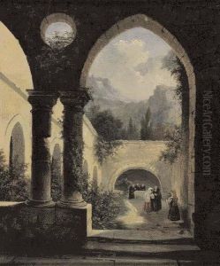 "nel Cortile Del Convento" 1884