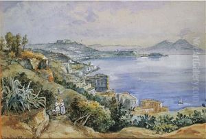 Veduta Di Napoli by Achille Vianelli