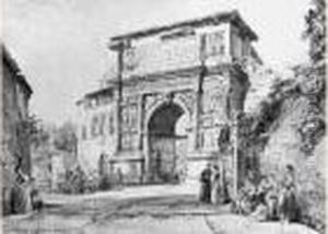 L'arc De Trajan A Benevent by Achille Vianelli