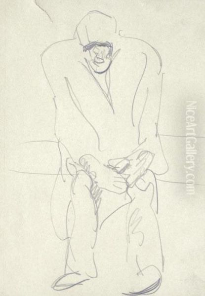 Uomo Seduto - view 1