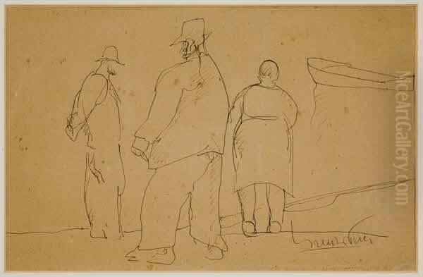 Tre Figure Sul Molo - view 1