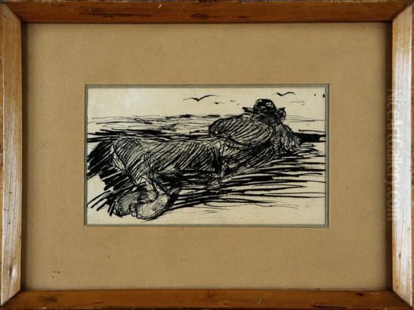 Personaggio In Riva Al Mare - view 1