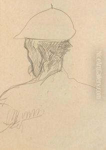 Figura Di Schiena by Lorenzo Viani