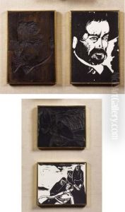Il Naufrago - (1910-1915) by Lorenzo Viani