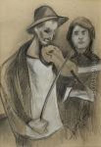Violinista by Lorenzo Viani