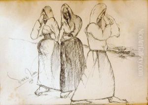 Tre Donne by Lorenzo Viani