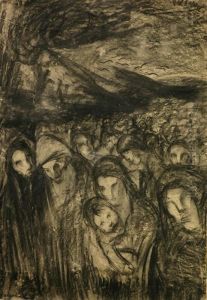 L'esodo (la Via E Lunga) by Lorenzo Viani