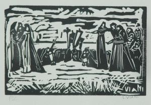 Scena Religiosa by Lorenzo Viani