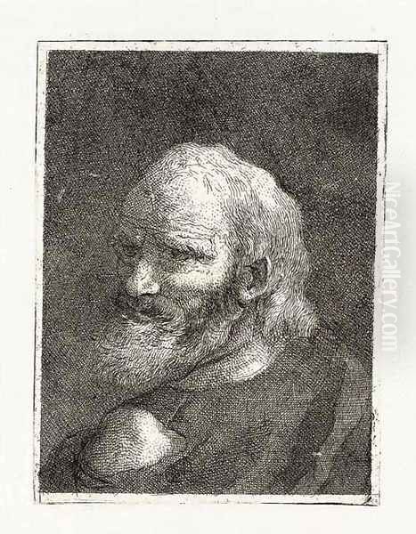 Old Man with a Beard, from Raccolta di Teste II - view 1