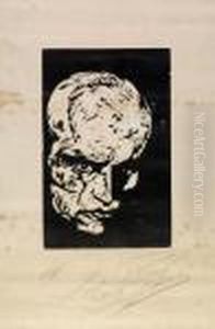 Ritratto Dimussolini by Lorenzo Viani