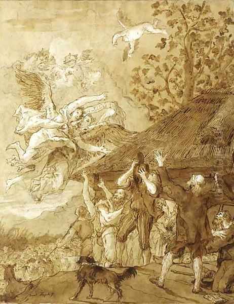 The Annunciation to the Shepherds - view 1