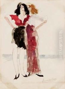 Le Belle - (1924) by Lorenzo Viani