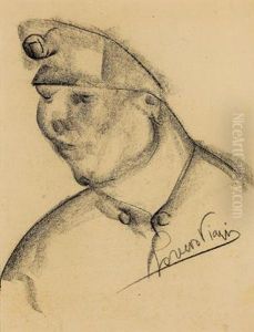 Osterreichischer Soldat by Lorenzo Viani