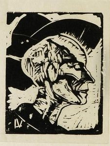 Beppe Il Pelato by Lorenzo Viani