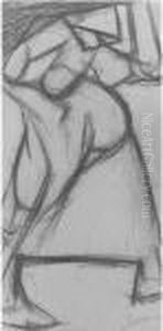Lotto Unico Di Due Disegni: <donna Viareggina> E <pesciaia>