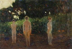 "nudi In Pineta" 1909ca
