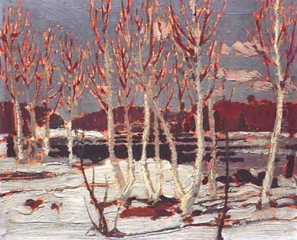 April in Algonquin Park by Tom Thomson