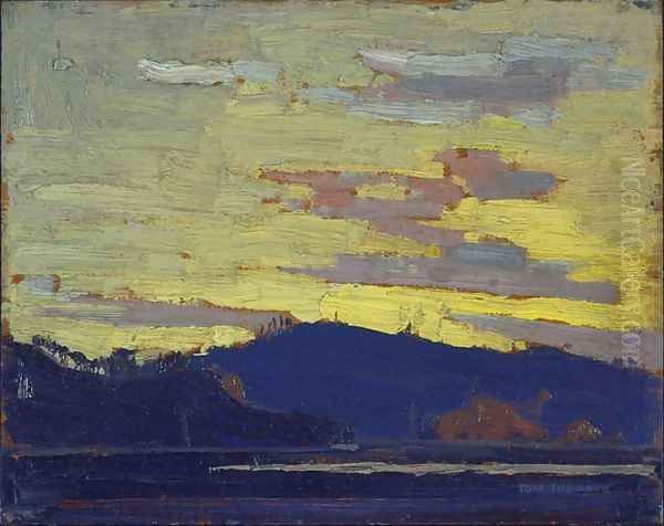 Yellow Sunset - view 1