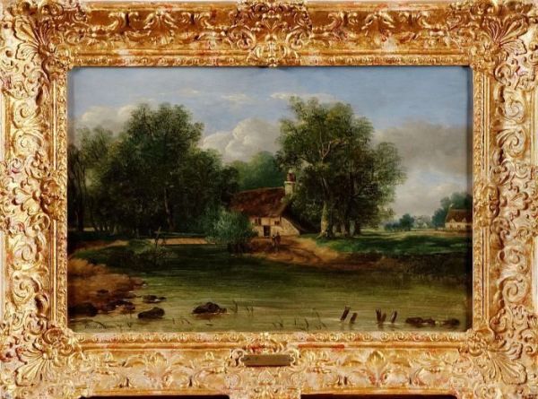 Landskap Med Vattendrag - view 1