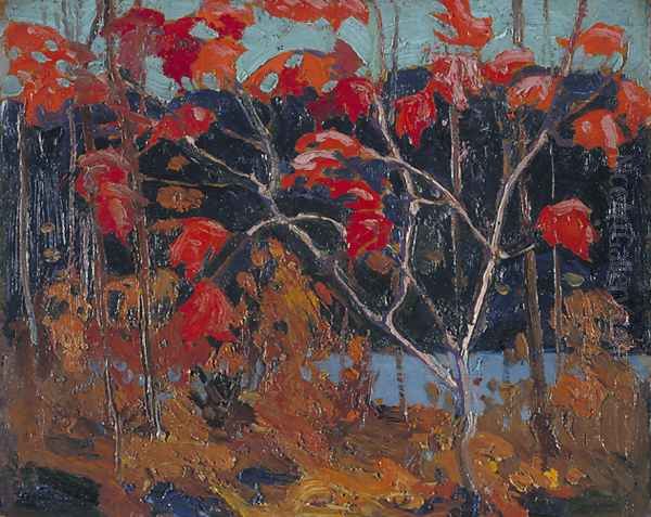 Red Leaves - view 1