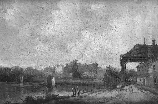 Old Hampton Bridge - view 1