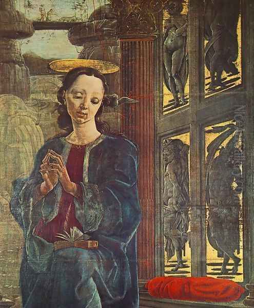 Annunciation (detail) 1469 - view 1