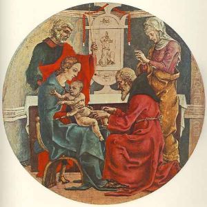 Circumcision (from the predella of the Roverella Polyptych) 1474 by Cosme Tura