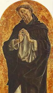 St Dominic 1475 by Cosme Tura