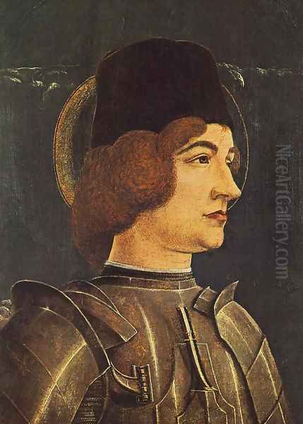 St George (fragment of a panel from the Roverella Polyptych) 1474 - view 1