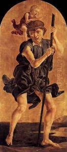 St Christopher by Cosme Tura