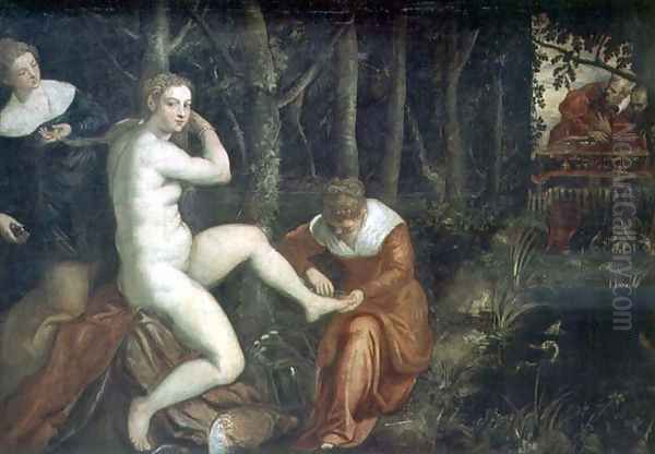 Susanna and the Elders - view 1