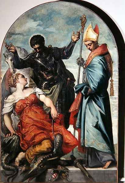 St. Louis, St. George and the Princess - view 1