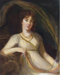 Portrait Of Princess Tyufyakina As Iris