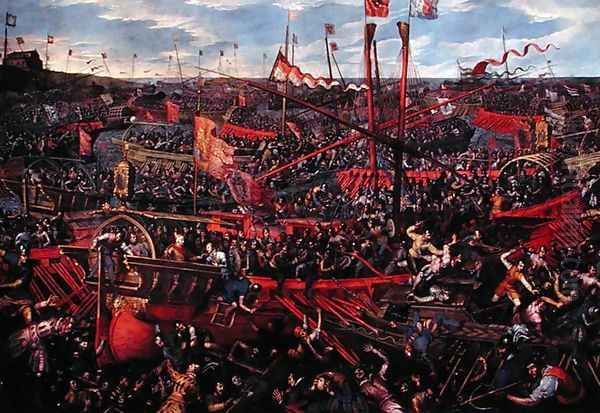 The Battle of Salvore - view 1