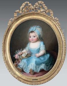 Portrait D'une Petite Fille by Elisabeth Vigee-Lebrun