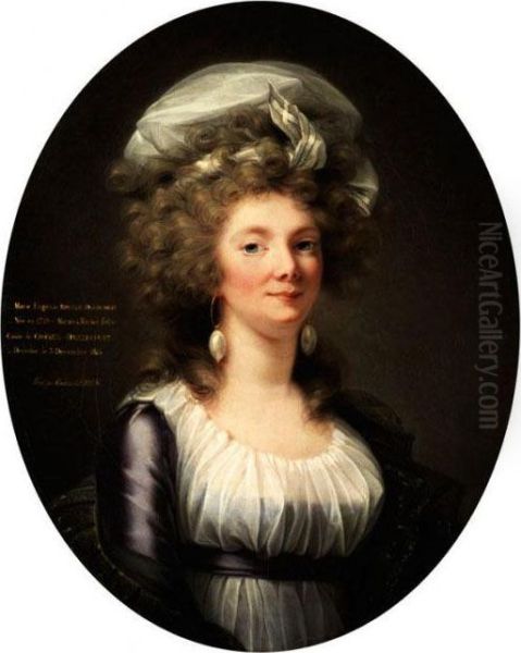 Portrait Der Marie Eugenie Rouille-ducoudreux - view 1