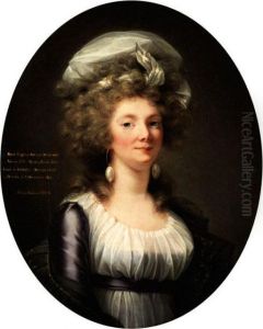 Portrait Der Marie Eugenie Rouille-ducoudreux