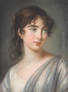 A Portrait Of Corisande De Gramont, Countess Of Tankerville by Elisabeth Vigee-Lebrun