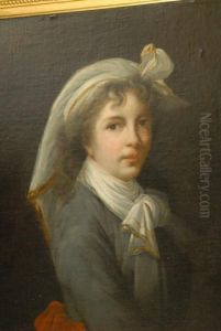 Portrait Of Virginia by Elisabeth Vigee-Lebrun