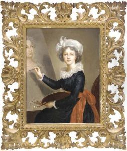 Portrait Of The Artist by Elisabeth Vigee-Lebrun
