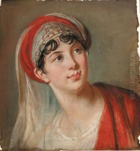 Portrait Of Giuseppina Grassini, Bust Length, In The Role Ofzaira